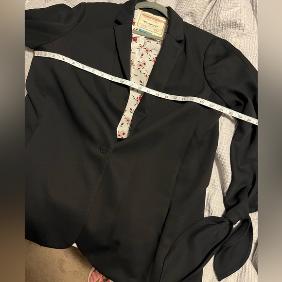 Anthropologie Cartonnier Tie Cuff Blazer - Picture 5 of 6